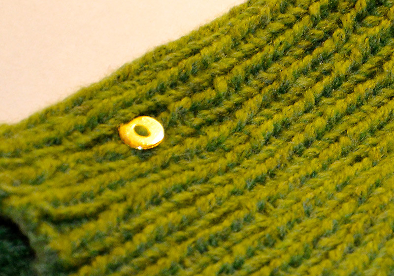  Goldmasche Wintermütze I 