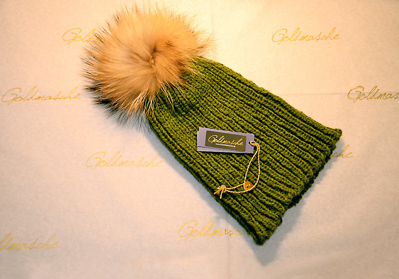  Goldmasche Wintermütze I 