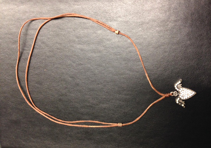  Herzkette mit Flügel 