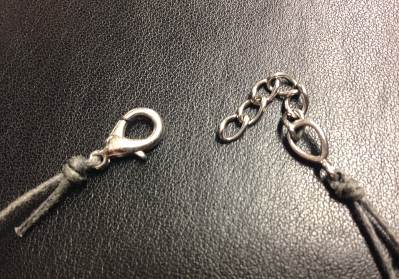  Sonjas rosa Herzkette 