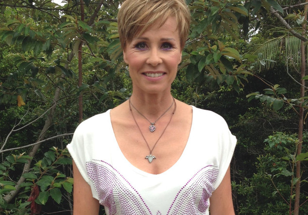  Sonjas rosa Herzkette 