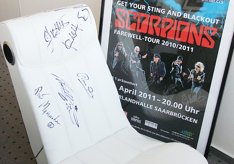  Scorpions-Audiosessel 