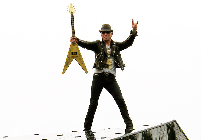  Scorpions-Gitarre gold 