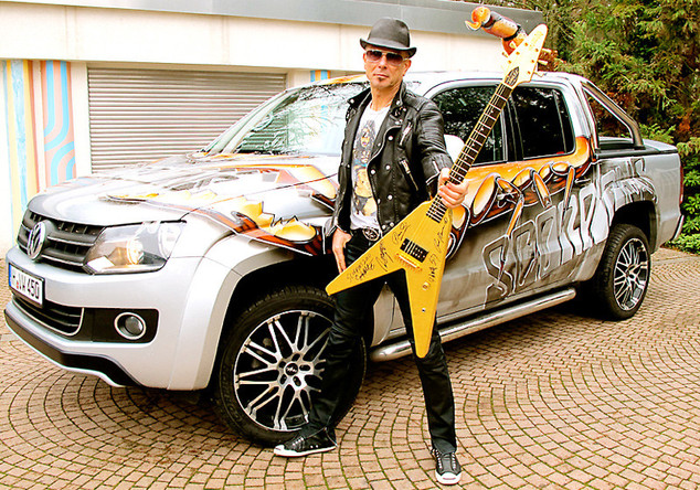  Scorpions-Gitarre gold 