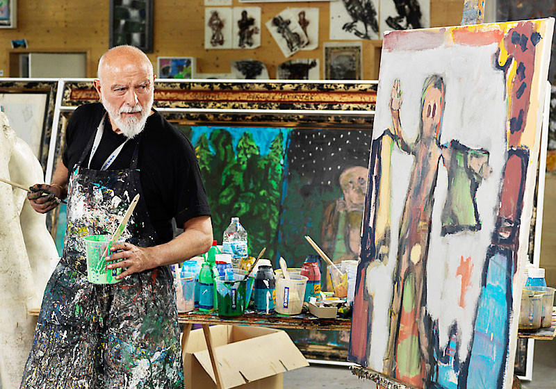  Zeichnung Markus Lüpertz 