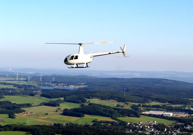 Exklusiver Rundflug im Helikopter