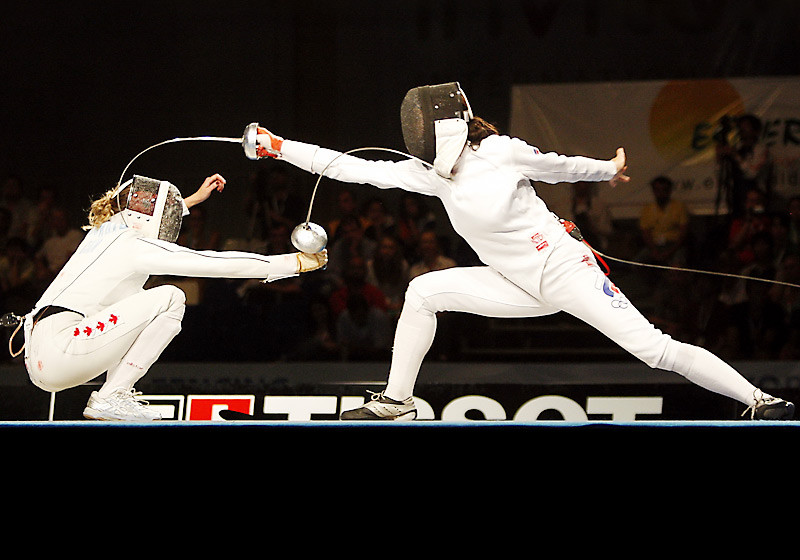  Fechttraining mit Fichtel 