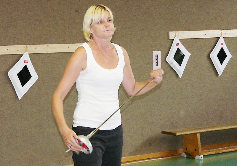  Fechttraining mit Fichtel 