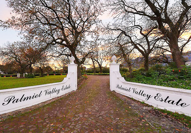 Das Sterne-Boutiquehotel Palmiet Valley Estate in Paarl