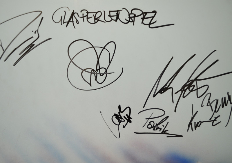 Original Mustang-Motorhaube mit Airbrush