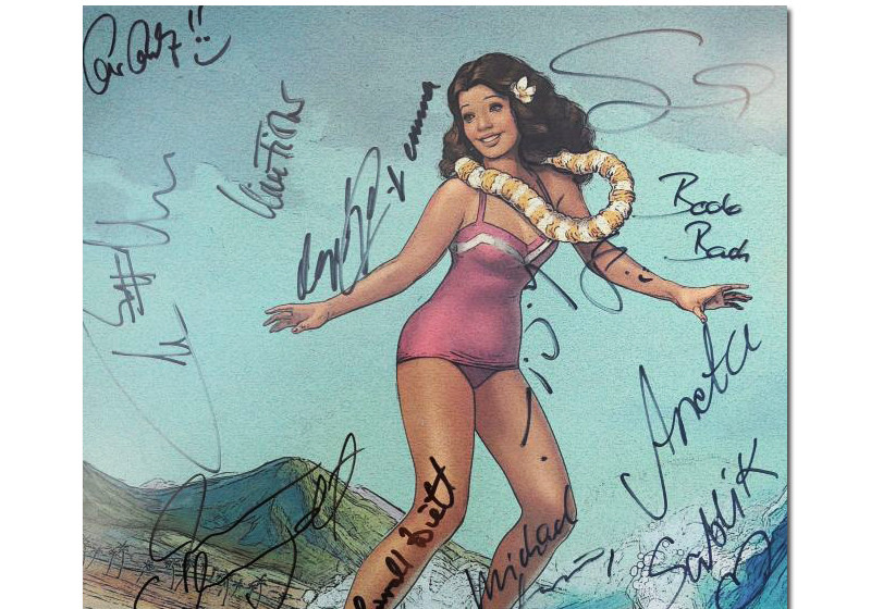  Signierter Kunstdruck 