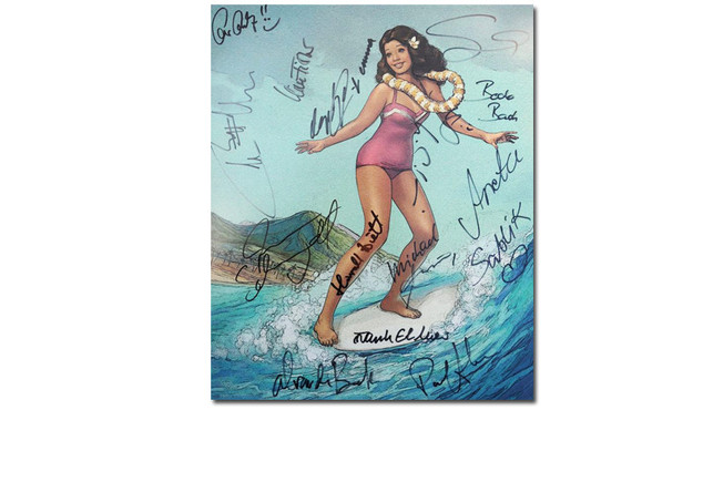  Signierter Kunstdruck 