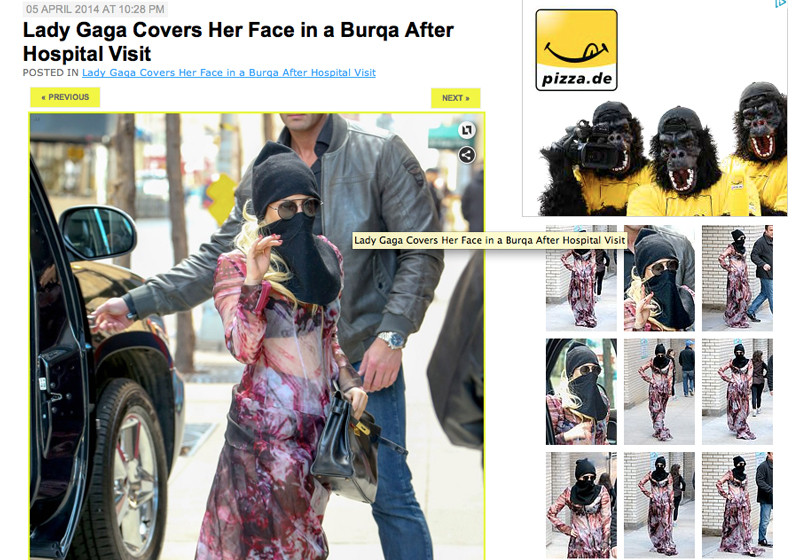  Getragene Hose Lady Gaga 