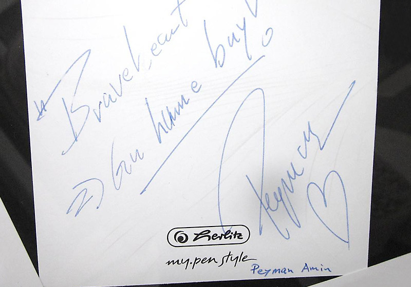 Zitat von Modelcoach Peyman Amin