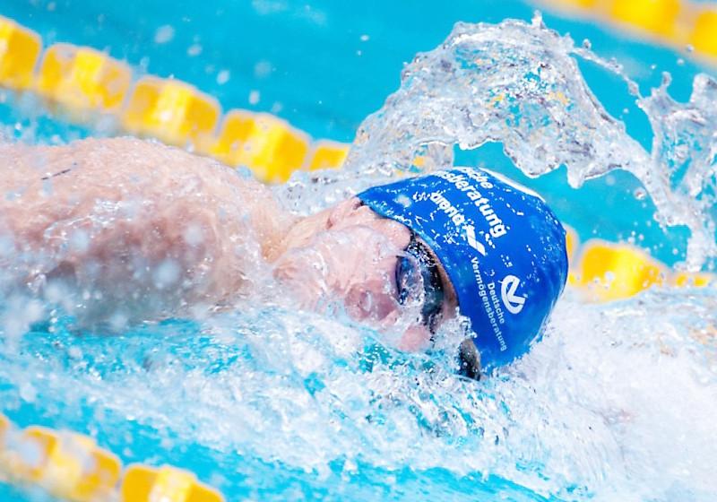  VIP beim Schwimmweltcup 