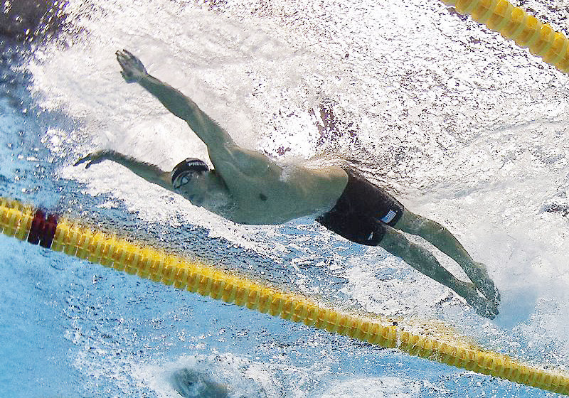  VIP beim Schwimmweltcup 