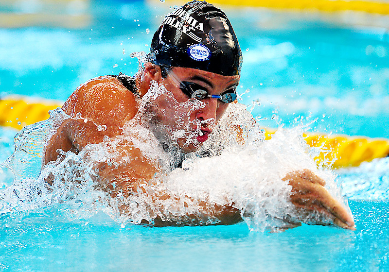  VIP beim Schwimmweltcup 