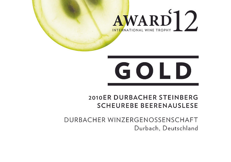 Der Wein wurde auf der Wine Challenge Vienna mit Gold prämiert