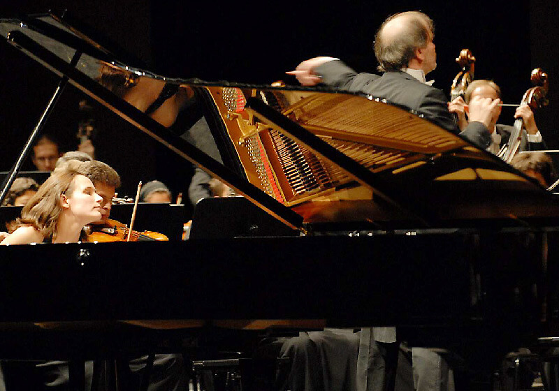 Am 28. Juni gratulieren Hélène Grimaud und Dirigent Valery Gergiev zum Jubiläum