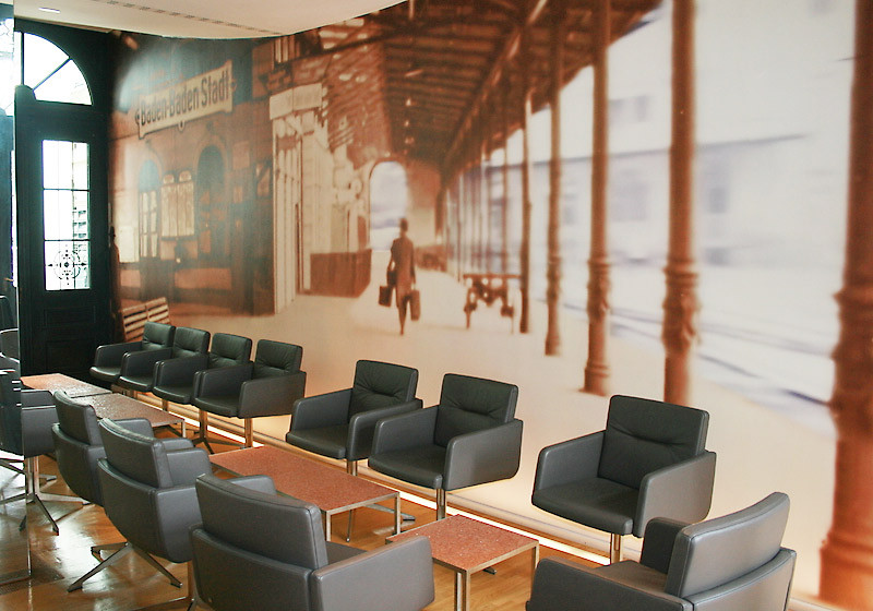 Eine angenehme Atmosphäre bietet auc der Club 300 des Festspielhauses