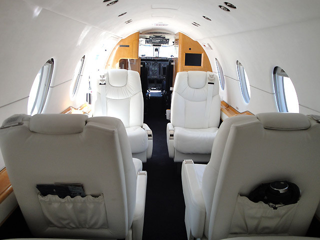 Privatjet Innen