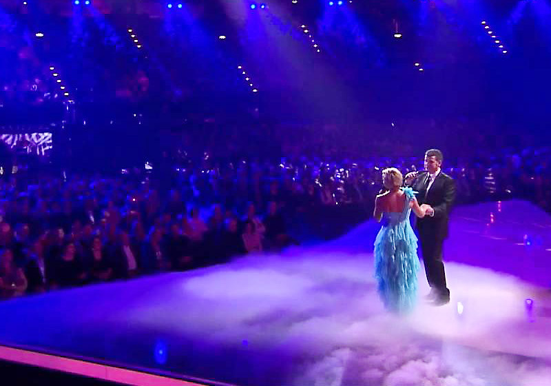 Backstage können Sie einen Blick hinter die Kulissen werfen