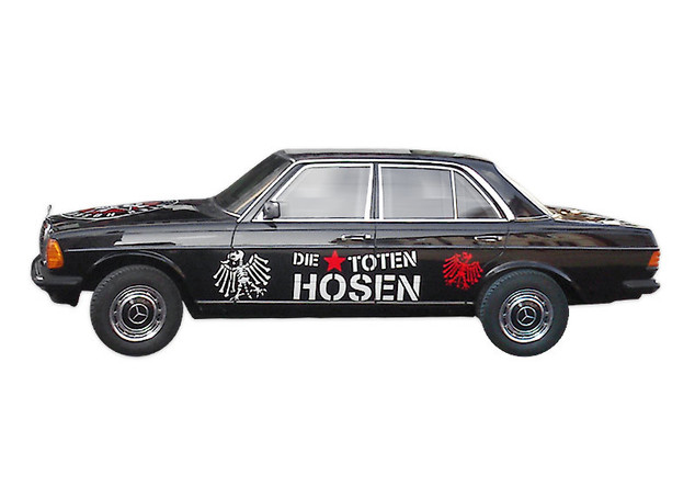 30 Jahre alter Mercedes-Benz 200D im „DTH“-Look