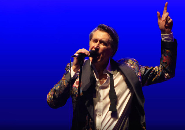 Der britische Sänger und Songwriter Bryan Ferry 
