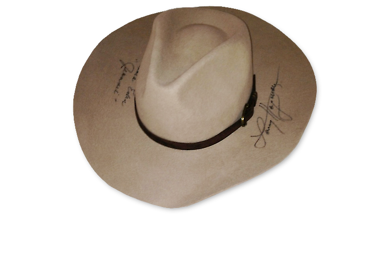  Der Hut von Larry Hagman 