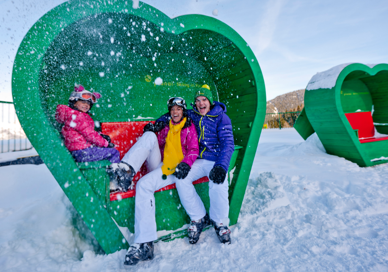 Winterspaß für die ganze Familie sind hier garantiert