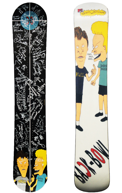  Signiertes Snowboard 