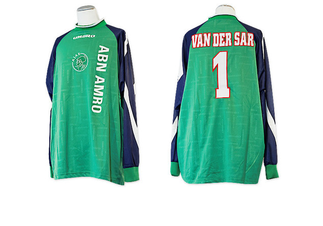 Trikot von Edwin van der Sar aus dem UEFA-Pokalspiel Ajax Amsterdam gegen VfL Bochum