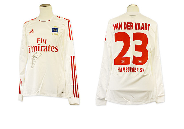  HSV-Trikot van der Vaart 