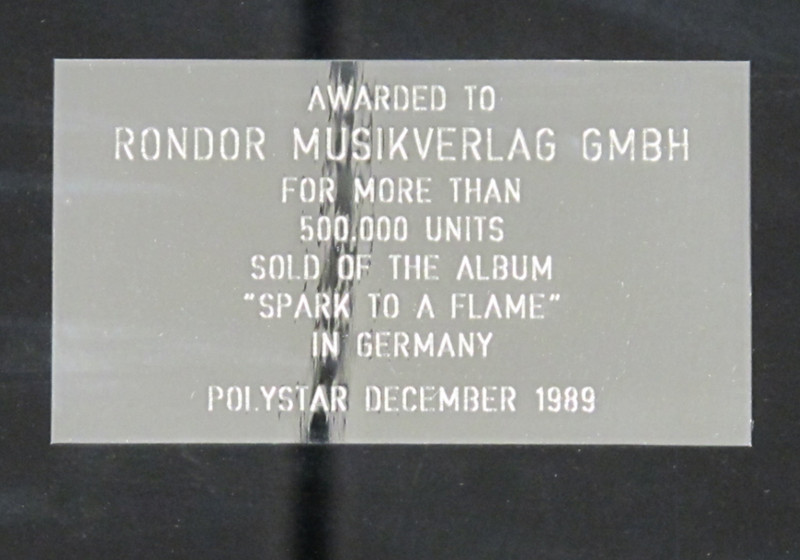  Chris de Burgh Award 