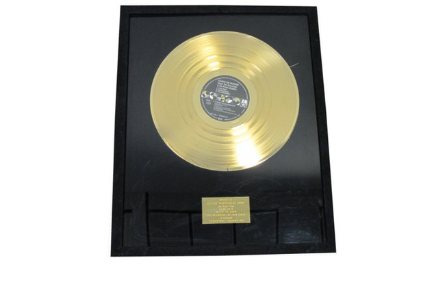  Chris de Burgh Goldplatte 