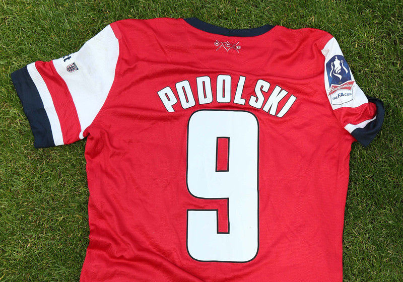  Lukas Podolski-Trikot 