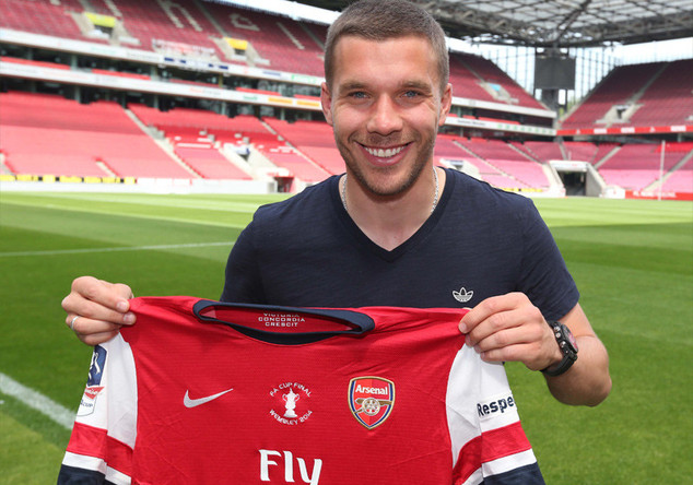  Lukas Podolski-Trikot 
