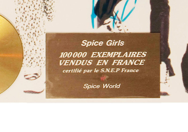  Gold-Platte Spice Girls 