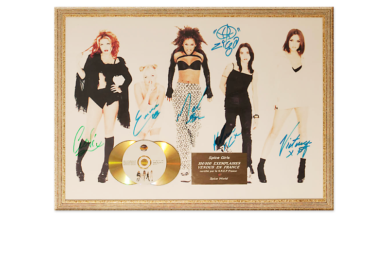  Gold-Platte Spice Girls 