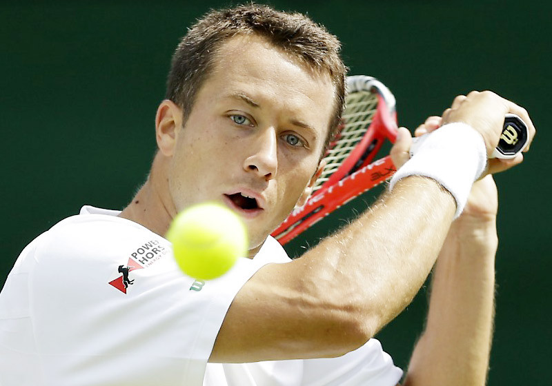 Treffen Sie den gebürtigen Augsburger im Rahmen der ersten Runde des Tennisturniers