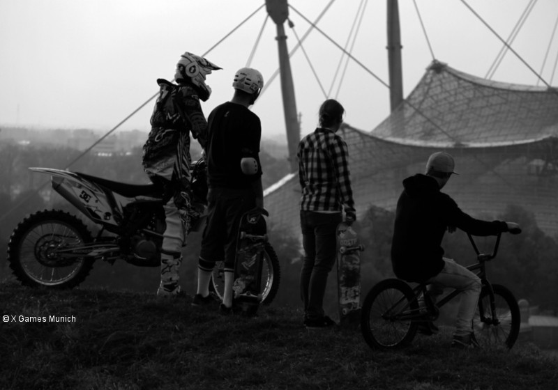 Die X-Games-Athleten in Aktion bei den X-Games im Juni 2013