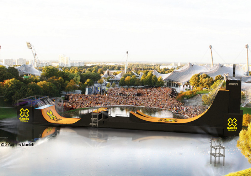 München fiebert dem Actionsport-Spektakel im Olympiapark entgegen