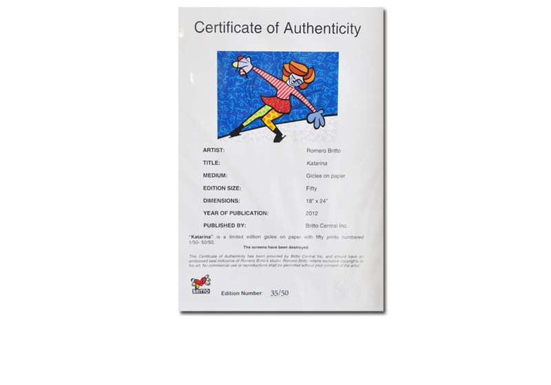  Ein echter Romero Britto 