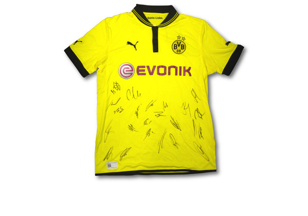 BVB-Trikot signiert vom gesamten Team
