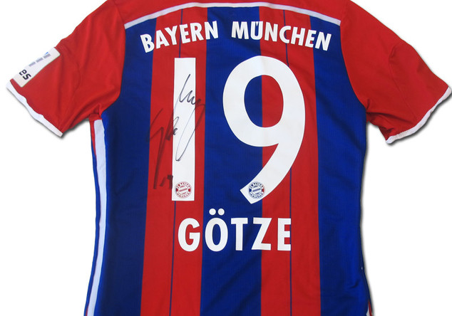 Bayern-Trikot von Götze 