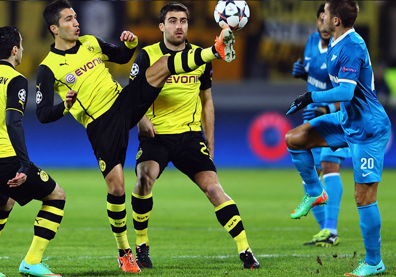  Achtelfinale BVB - Zenit 
