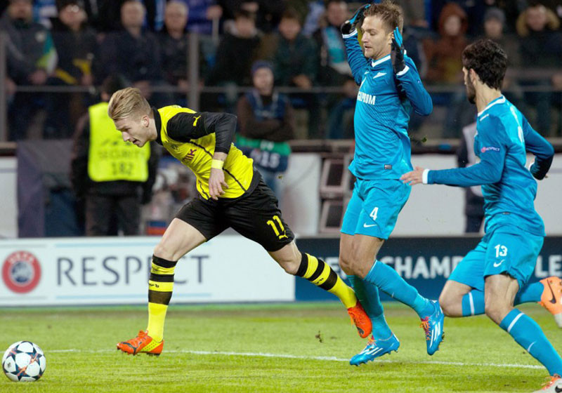  Achtelfinale BVB - Zenit 