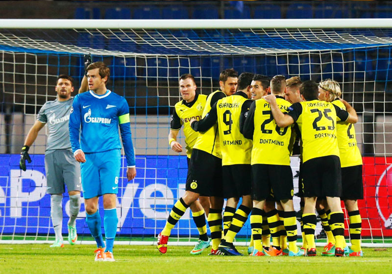  Achtelfinale BVB - Zenit 