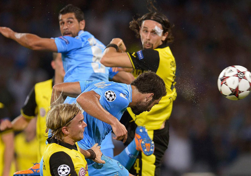 Das Hinspiel verloren die Borussen in Neapel