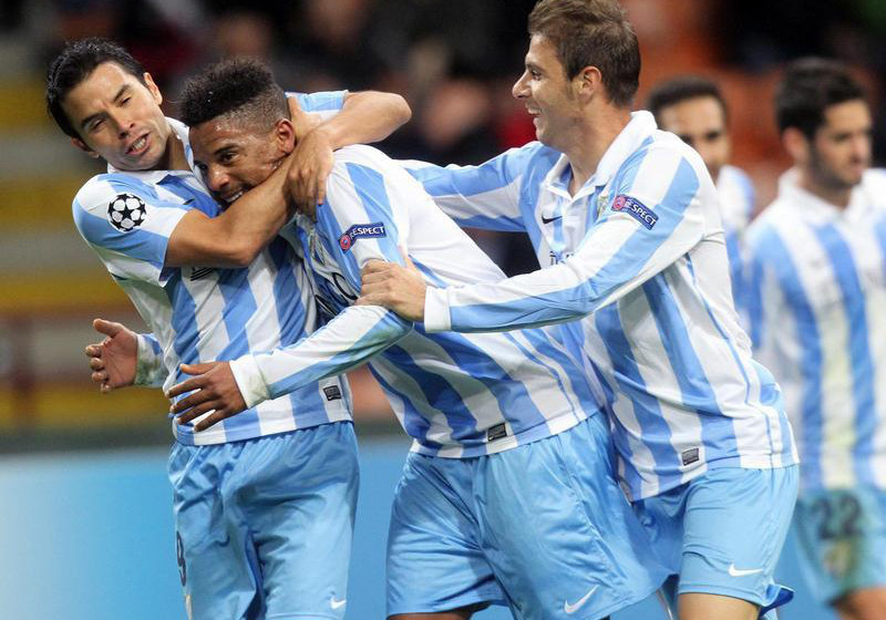 FC Malaga steht im Viertelfinale der Champions League